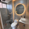 Espejo Diámetro decorativo con luz led